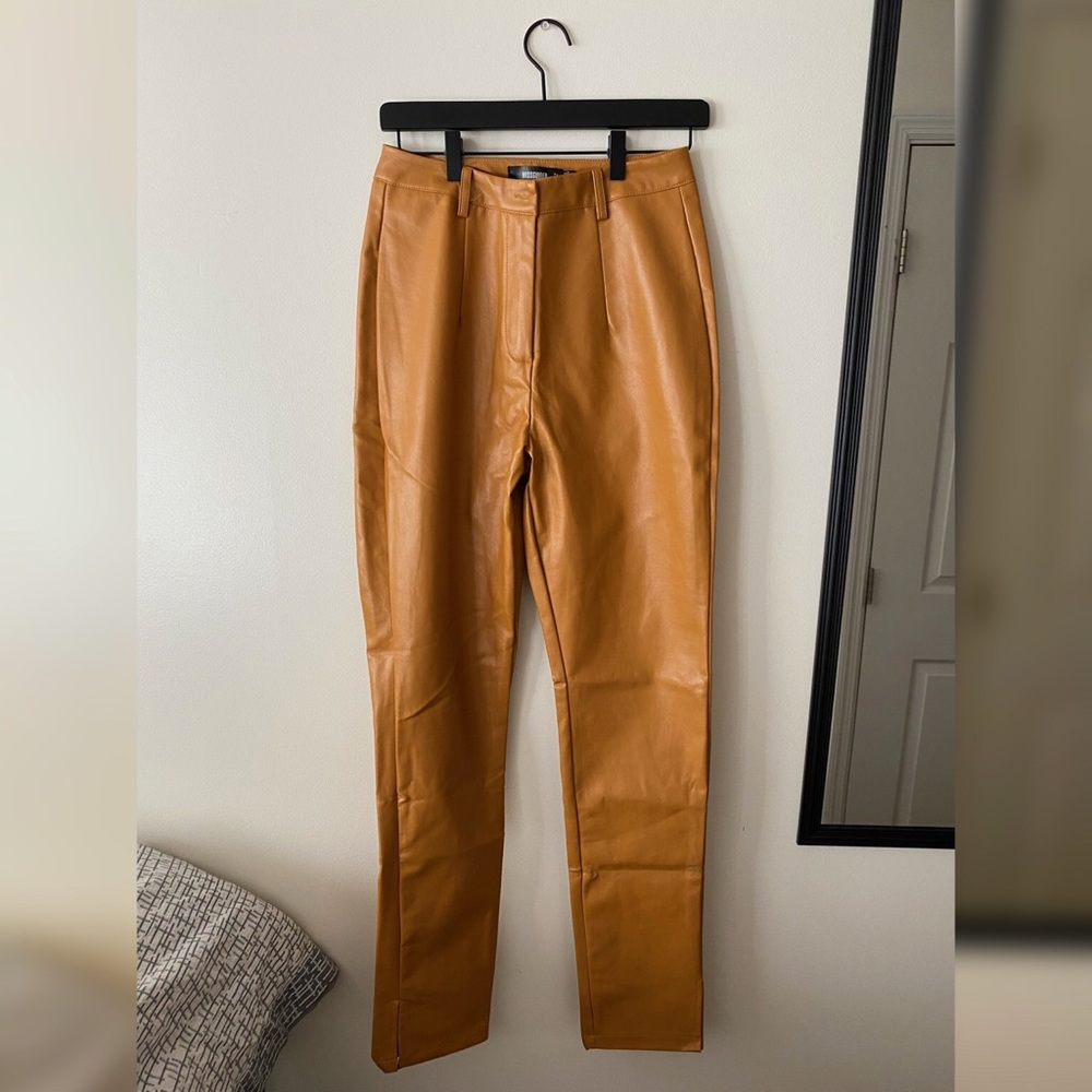 Missguided Faux leather pants